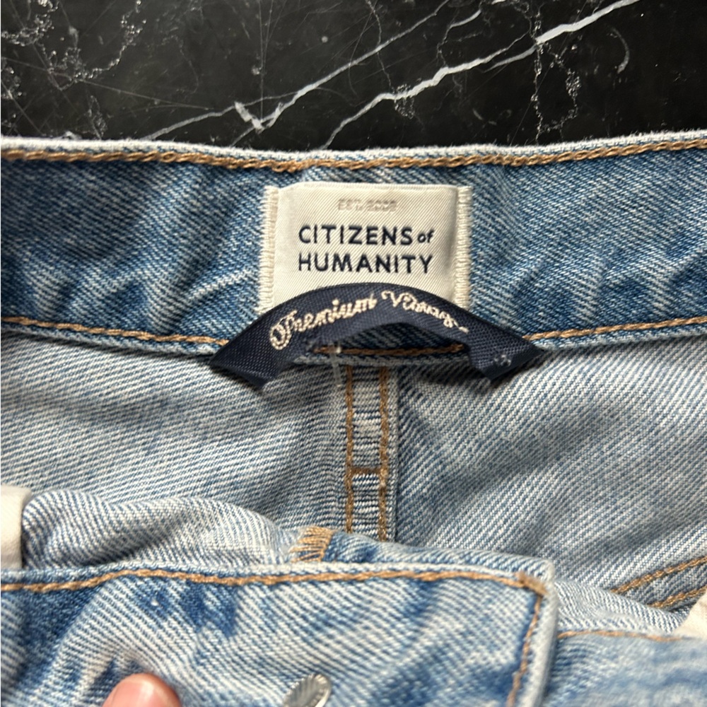 Citizens Of Humanity Light Blue Denim Jeans - Picture 2 of 8